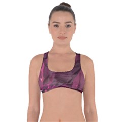 Peonies In Red Got No Strings Sports Bra