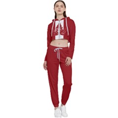 Cool Canada Cropped Zip Up Lounge Set by CanadaSouvenirs