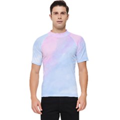 Watercolor Clouds2 Men s Short Sleeve Rash Guard by Littlebird