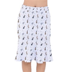 Cute Rabbit Short Mermaid Skirt by SychEva