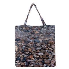 On The Rocks Grocery Tote Bag by DimitriosArt