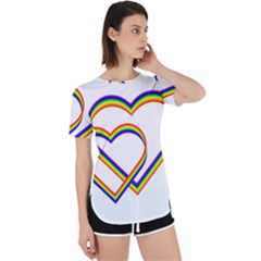 Rainbow Hearts Perpetual Short Sleeve T-shirt