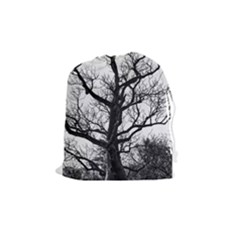 Shadows In The Sky Drawstring Pouch (medium) by DimitriosArt