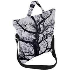 Shadows In The Sky Fold Over Handle Tote Bag by DimitriosArt