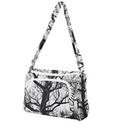 Shadows In The Sky Front Pocket Crossbody Bag by DimitriosArt