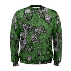 Modern Camo Grunge Print Men s Sweatshirt