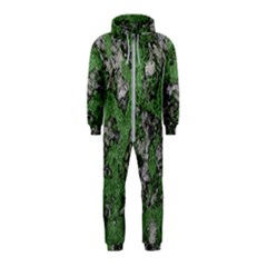 Modern Camo Grunge Print Hooded Jumpsuit (kids) by dflcprintsclothing
