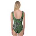 Modern Camo Grunge Print Princess Tank Leotard  View2