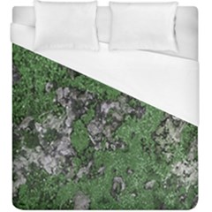 Modern Camo Grunge Print Duvet Cover (King Size)