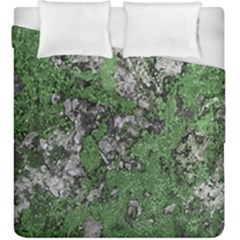 Modern Camo Grunge Print Duvet Cover Double Side (King Size)