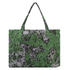 Modern Camo Grunge Print Zipper Medium Tote Bag by dflcprintsclothing