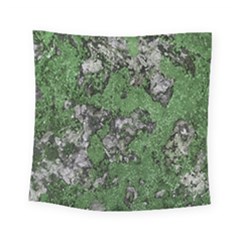 Modern Camo Grunge Print Square Tapestry (Small)