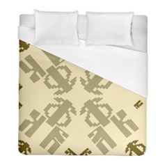 Abstract Pattern Geometric Backgrounds   Duvet Cover (full/ Double Size) by Eskimos