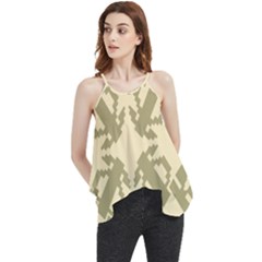 Abstract Pattern Geometric Backgrounds   Flowy Camisole Tank Top by Eskimos