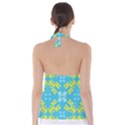Abstract pattern geometric backgrounds   Babydoll Tankini Top View2