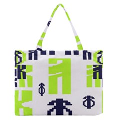 Abstract Pattern Geometric Backgrounds   Zipper Medium Tote Bag by Eskimos