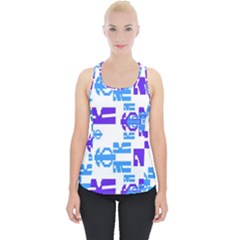 Abstract Pattern Geometric Backgrounds   Piece Up Tank Top by Eskimos