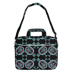 Abstract Pattern Geometric Backgrounds   Macbook Pro Shoulder Laptop Bag  by Eskimos