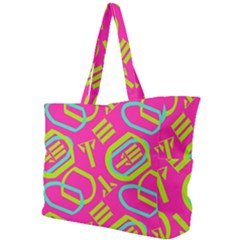 Abstract Pattern Geometric Backgrounds   Simple Shoulder Bag by Eskimos