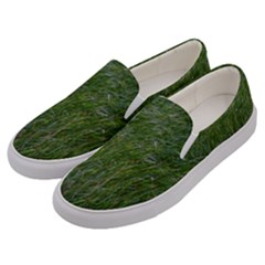 Green Carpet Men s Canvas Slip Ons by DimitriosArt