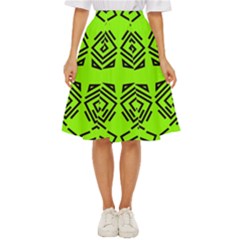 Abstract Pattern Geometric Backgrounds   Classic Short Skirt by Eskimos