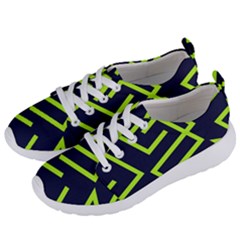 Abstract Pattern Geometric Backgrounds   Women s Lightweight Sports Shoes by Eskimos