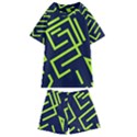 Abstract pattern geometric backgrounds   Kids  Swim Tee and Shorts Set View1