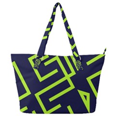 Abstract Pattern Geometric Backgrounds   Full Print Shoulder Bag
