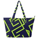 Abstract pattern geometric backgrounds   Full Print Shoulder Bag View1