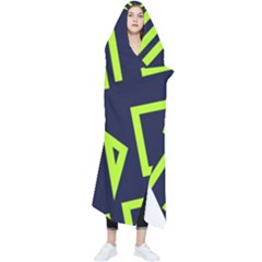 Abstract Pattern Geometric Backgrounds   Wearable Blanket by Eskimos