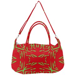 Abstract Pattern Geometric Backgrounds   Removal Strap Handbag
