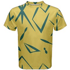 Abstract Pattern Geometric Backgrounds   Men s Cotton Tee by Eskimos