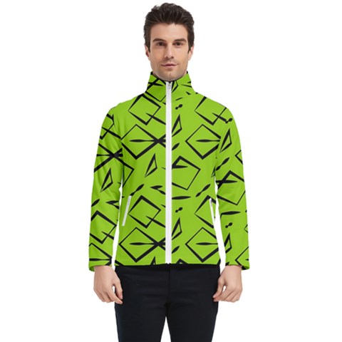 Abstract Pattern Geometric Backgrounds   Men s Bomber Jacket by Eskimos