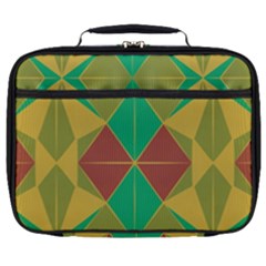 Abstract Pattern Geometric Backgrounds   Full Print Lunch Bag by Eskimos
