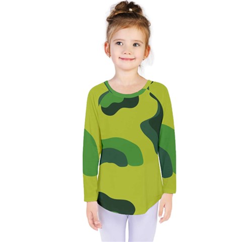 Abstract Pattern Geometric Backgrounds   Kids  Long Sleeve Tee by Eskimos