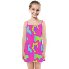 Abstract Pattern Geometric Backgrounds   Kids  Summer Sun Dress by Eskimos