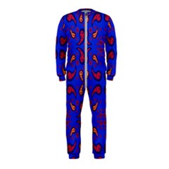 Floral Pattern Paisley Style  Onepiece Jumpsuit (kids) by Eskimos