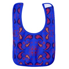 Floral Pattern Paisley Style  Baby Bib by Eskimos