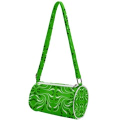 Floral Folk Damask Pattern  Mini Cylinder Bag by Eskimos