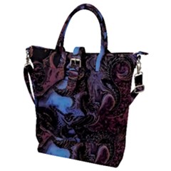 Boho Cthulu Buckle Top Tote Bag by MRNStudios