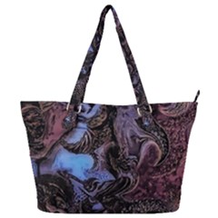 Boho Cthulu Full Print Shoulder Bag by MRNStudios