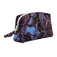 Boho Cthulu Wristlet Pouch Bag (medium) by MRNStudios