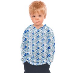 Flowers Pattern Kids  Overhead Hoodie by Sparkle