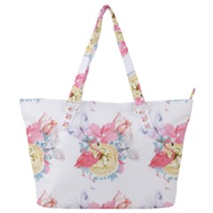Flamingos Full Print Shoulder Bag by Sparkle