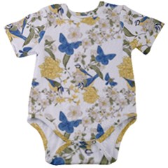 Birds Baby Short Sleeve Onesie Bodysuit by Sparkle