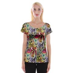 Tiger King Cap Sleeve Top by Sparkle