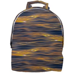 Sunset Waves Pattern Print Mini Full Print Backpack by dflcprintsclothing