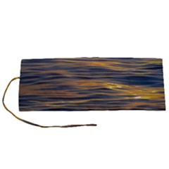 Sunset Waves Pattern Print Roll Up Canvas Pencil Holder (s) by dflcprintsclothing