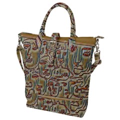 People Iii Buckle Top Tote Bag