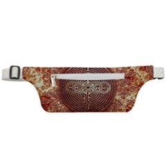 Chartres Double Infinity Antique Mandala Active Waist Bag by EDDArt